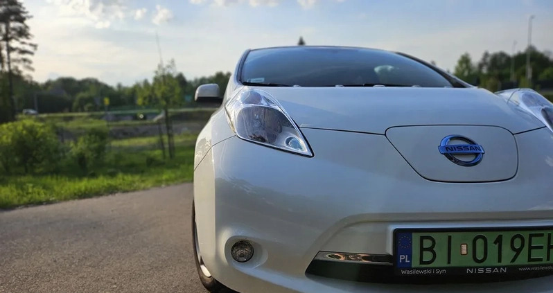 Nissan Leaf cena 44000 przebieg: 85500, rok produkcji 2017 z Olsztynek małe 92